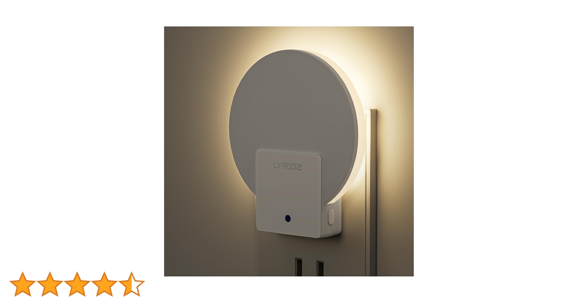 Amazon.co.jp: Lyridz センサーライト 室内 コンセント バックライト型